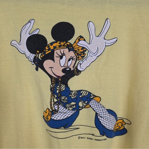 Vintage 80s minnie mouse sweater size M - Picture 5 of 5
